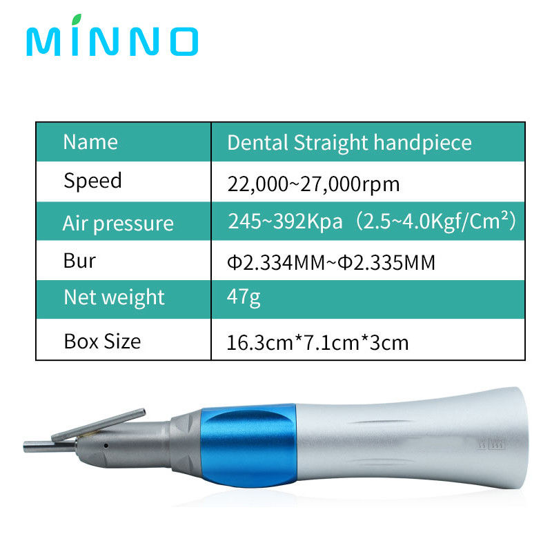 COXO CX235-2A Dentistique à basse vitesse machine à plier à la main de canal intérieur ligne droite externe moteur de polissage électrique chirurgicale ligne droite externe acier inoxydable