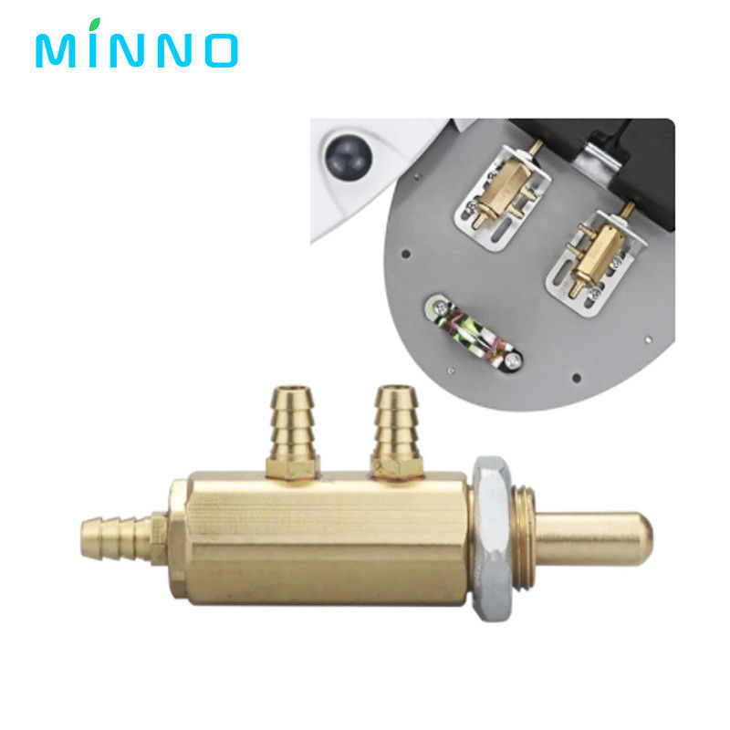 4 trous Dentist Foot Control Valve Chaise Unité standard de pied circulaire pédale commutateur Dentist Chair Unité pièces détachées