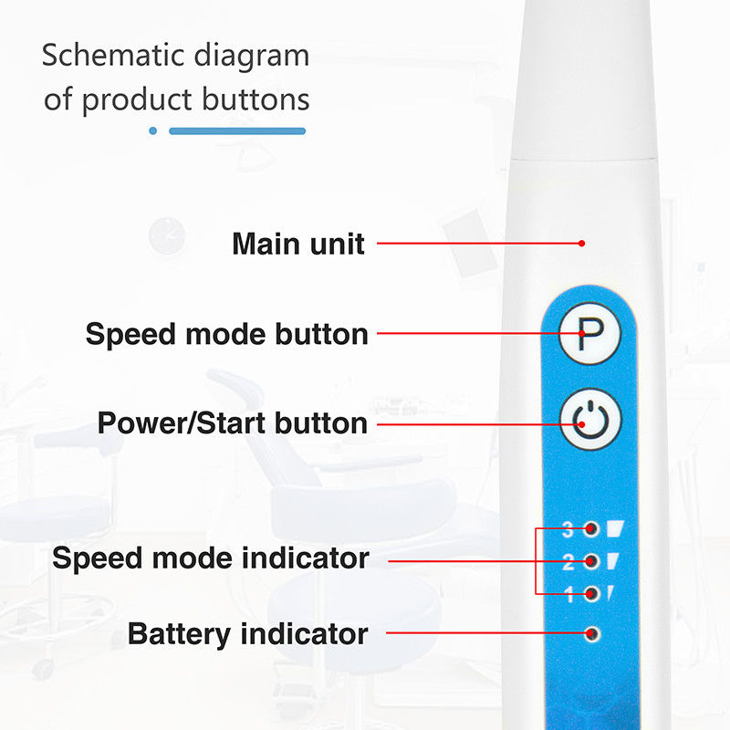 Régulateur endodontique et sonore dentaire Activateur d' endo pour le nettoyage ultra du canal radiculaire / Activateur d' irrigateur sonore du canal radiculaire dentaire Instrument dentaire