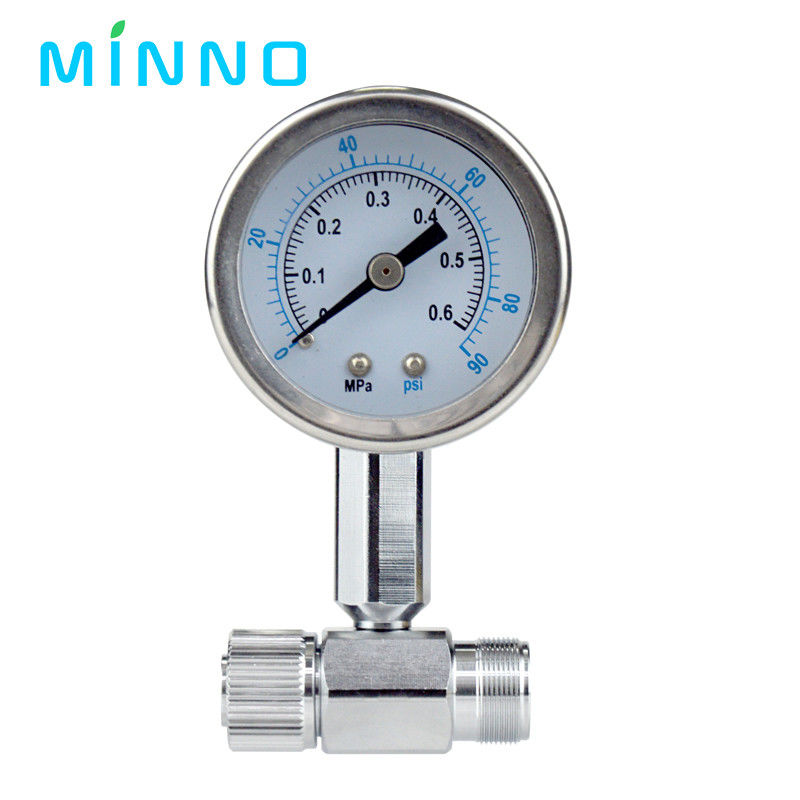Manomètre de turbine dentaire pour les pièces à main à grande et à basse vitesse, manomètre de pression, épreuve de pression de l'air