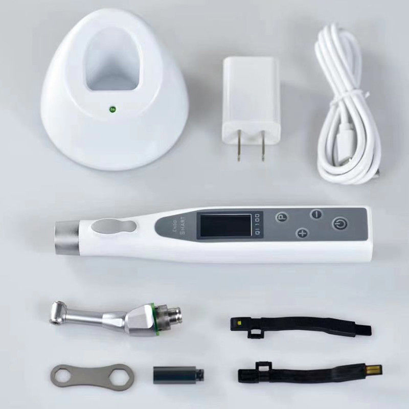 Moteur dental sans fil Endo avec lampe LED Endomoteur 16: 1 angle de contraction de la réduction dentaire
