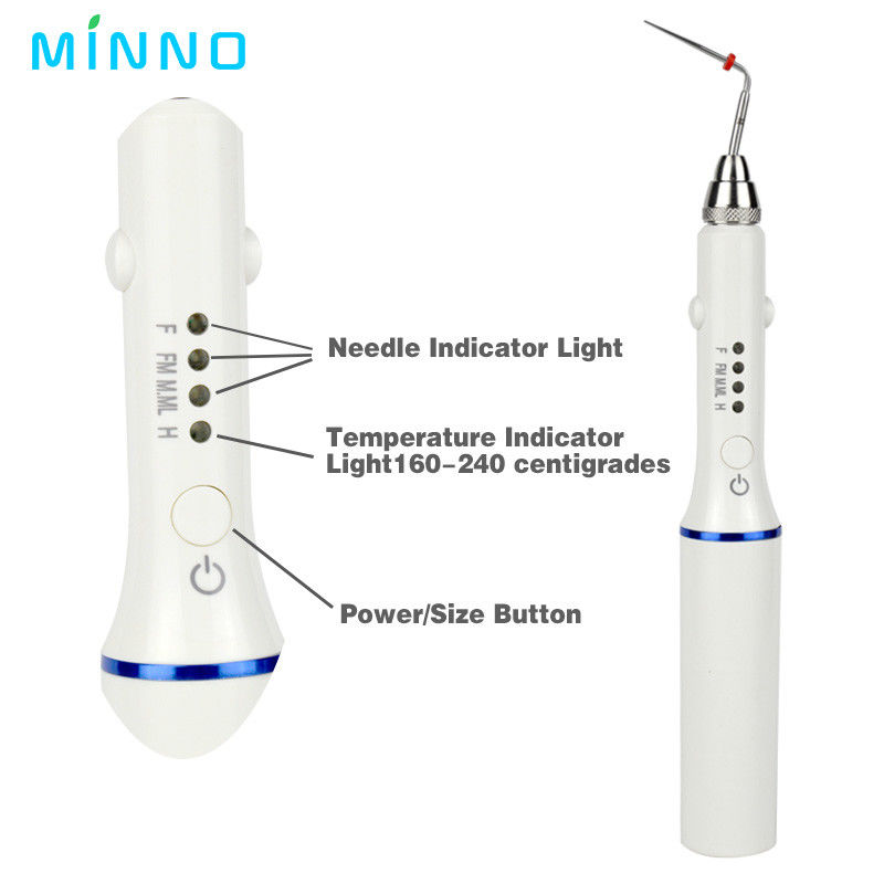 Systèmes d'obturation dentaires Gutta Percha Plume d'endodontie OEM Plume d'obturation dentaire Gutta Percha Système de remplissage du canal racinaire chauffé
