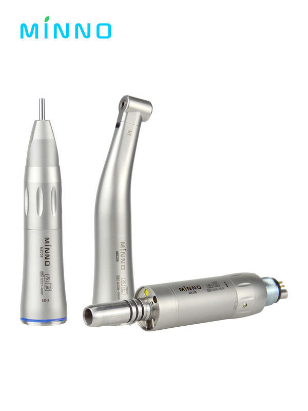 Porte- main en fibre optique dentistique augmentant l'angle de contre-courant Spray d'eau interne Porte- main chirurgicale à basse vitesse pour dentiste de laboratoire