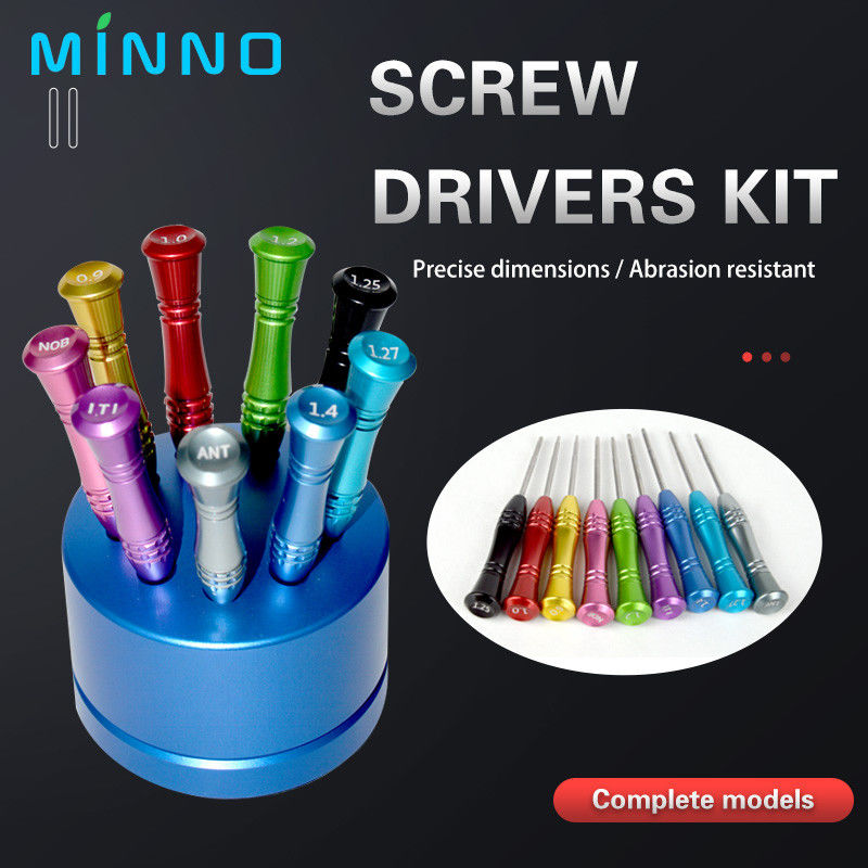 1PC Dental Implant Screw Driver Micro tournevis en acier inoxydable avec poignée pour les implants Outil de perçage