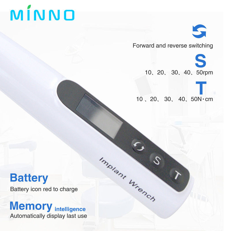 Clés dentitaires sans fil à 360° à rotation Mini Torque Wrench de BetterWay Motor X pour les implants endodontiques