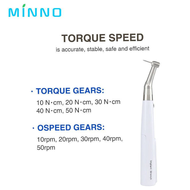 Clés dentitaires sans fil à 360° à rotation Mini Torque Wrench de BetterWay Motor X pour les implants endodontiques