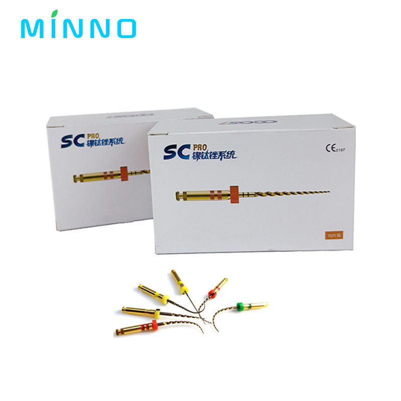 Dentistique SX-F3 Fichiers bleus Nitinol moteur rotatif universel Endodontique Anti-fatigue Aiguille constante Dentisterie Tapis de canal racinaire