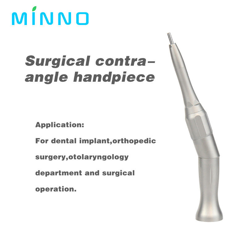 Dentistique à basse vitesse porte-documents avec LED fibre optique acier inoxydable vitesse augmentation de l'angle de contraction Spray d'eau médicale