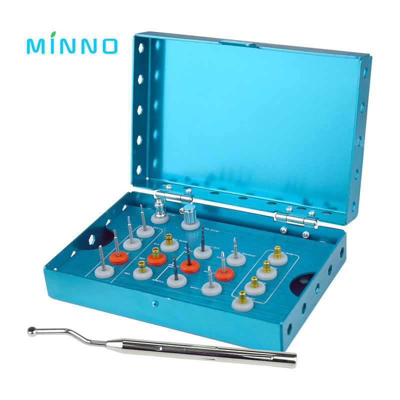 Kit d'élimination des vis,Outil d'élimination des vis de l'appui de l'implant dentaire,Dispositifs médicaux dentaires,Forage d'outil d'urgence pour implant dentaire