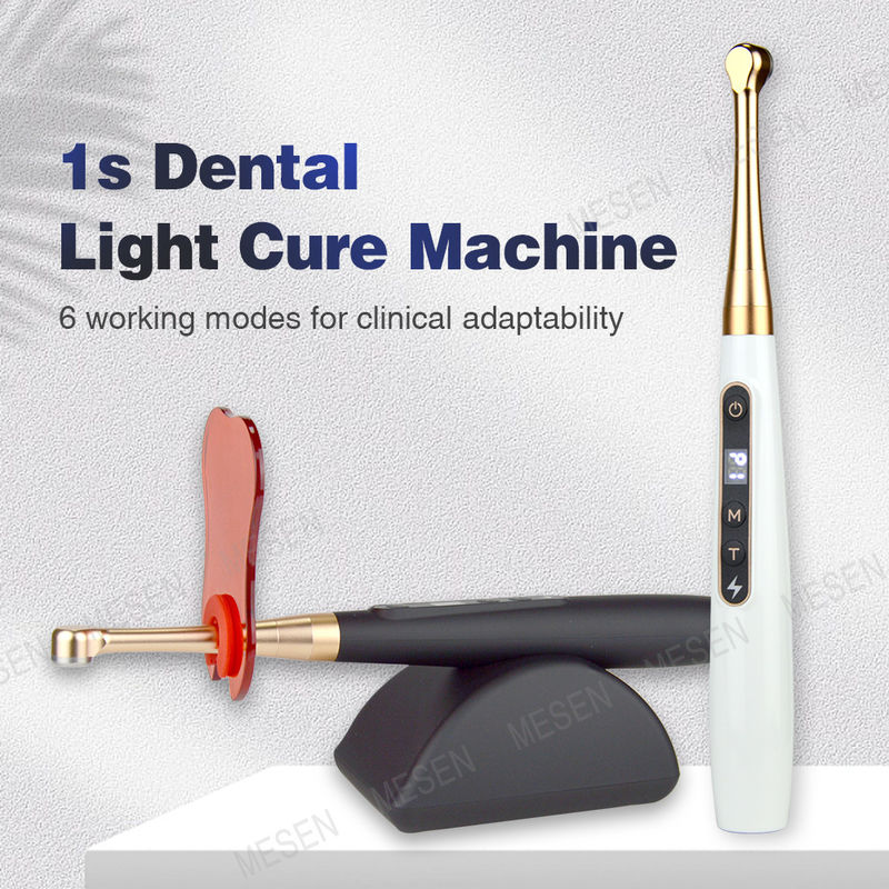 1s Dental Light Cure Machine Dental Light Curing Lamp For Resin Lumière sans fil pour le traitement des dents