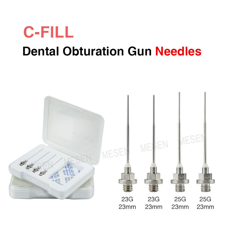 C-FILL Aiguilles de pistolet d' obturation dentaire Aiguilles de pistolet d' obturation Aiguilles de pistolet d' obturation Aiguilles d' utilisation de pistolet et stylo Gutta Percha sans fil de haute qualité