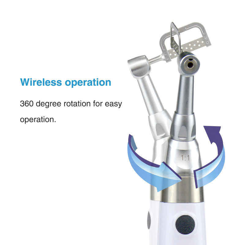 Système électrique dentaire sans fil lPRS Système d'orthodontie moteur Dental électrique sans fil IPR Système d'orthodontie et de polissage 2 en 1 Moteur Port de charge de type C