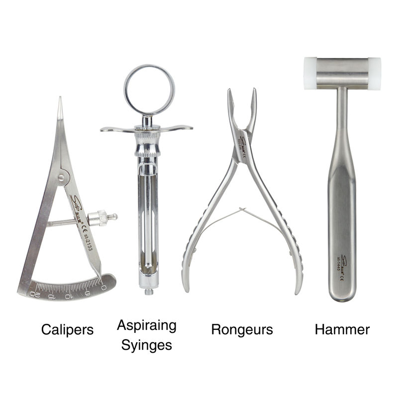 26 ensembles d'instruments d'implantation dentaire importés Ensemble d'opération d'implantation Fabriqué en acier inoxydable 304 importé